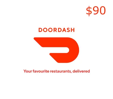 DoorDash Gift Card 90 USD - Door Dash Key - Digital Card (United States) Key