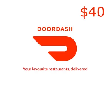 DoorDash Gift Card 40 USD - Door Dash Key - Digital Card (United States) Key