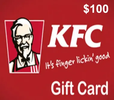 KFC Gift Card 100 USD - KFC Key