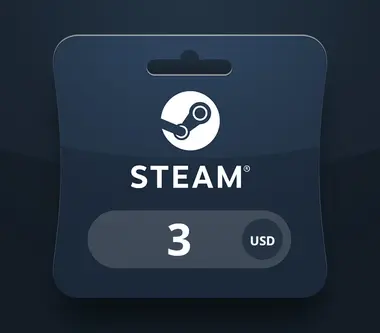 Steam Gift Card 3 USD - Steam (Turkey) Key