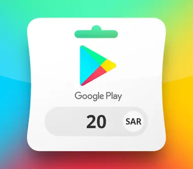 Google Play Gift Card 20 SAR - Google Play Key - SAUDI ARABIA