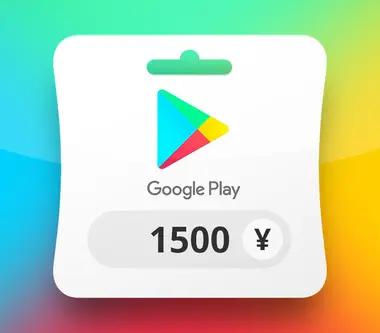 Google Play Gift Card 1500 JPY - Google Play (Japan) Key