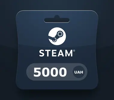 Steam Gift Card 5000 UAH - - UKRAINE