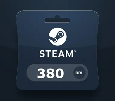 Steam Gift Card 380 BRL - Steam (Brazil) Key