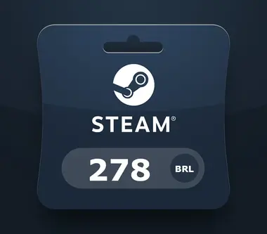 Steam Gift Card 278 BRL - Steam (Brazil) Key