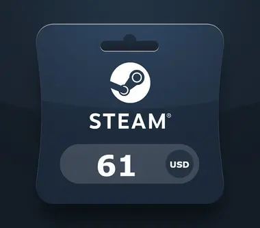 Steam Gift Card 61 USD - Steam (United States) Key