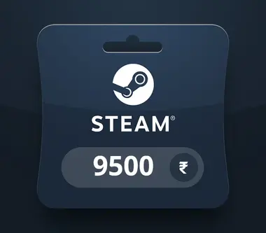 Steam Gift Card 9500 INR - - INDIA