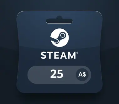 Steam Gift Card 25 AUD - Steam (Australia) Key