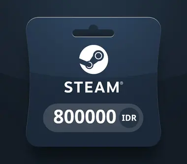 Steam Gift Card 800000 IDR - - INDONESIA - Steam (Indonesia) Key