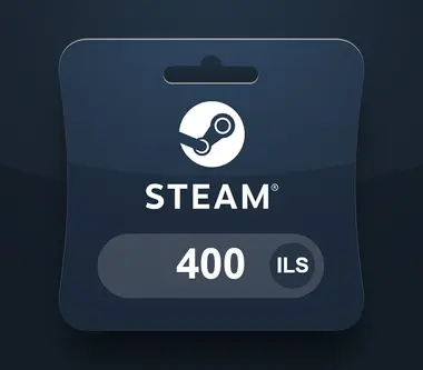 Steam Gift Card 400 ILS - - ISRAEL