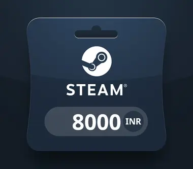 Steam Gift Card 8000 INR - - INDIA - Steam (India) Key