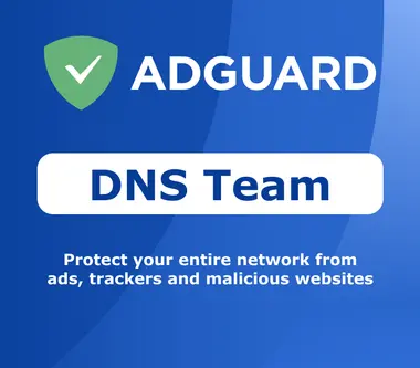 AdGuard DNS Team (PC, Android, Mac, iOS) (200 Devices, 1 Year) - AdGuard Key - PC (Global) Key