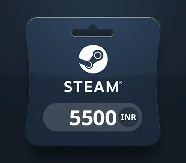 Steam Gift Card 5500 INR - - INDIA - Steam (India) Key
