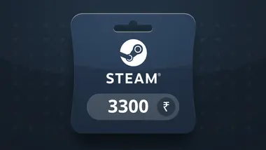 Steam Gift Card 3300 INR - - INDIA preview 2
