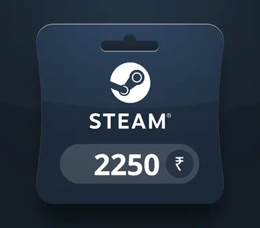 Steam Gift Card 2250 INR - - INDIA - Steam (India) Key