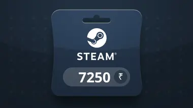 Steam Gift Card 7250 INR - - INDIA preview 2