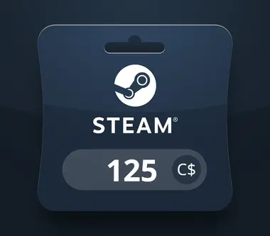 Steam Gift Card 125 CAD - Steam (Canada) Key