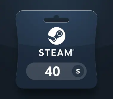 Steam Gift Card 40 USD - - TUNISIA