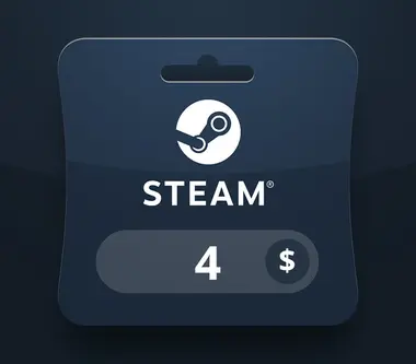 Steam Gift Card 4 USD