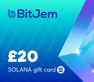 BitJem Crypto Gift Card SOL 20 GBP - BitJem Key - Digital Card (Global) Key