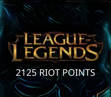 League of Legends Riot Points 2125 RP - Riot Key - PC (Brazil) Key