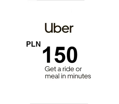 Uber Eats Gift Card 150 PLN - Uber (Poland) Key