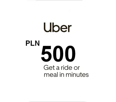 Uber Eats Gift Card 500 PLN - Uber (Poland) Key