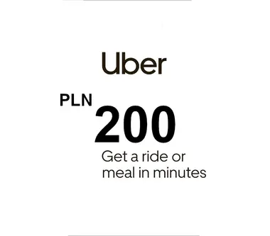Uber Eats Gift Card 200 PLN - Uber (Poland) Key