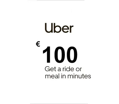 Uber Eats Gift Card 100 EUR - Uber (Germany) Key