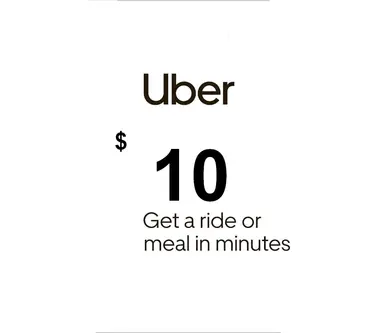 Uber Gift Card 10 USD