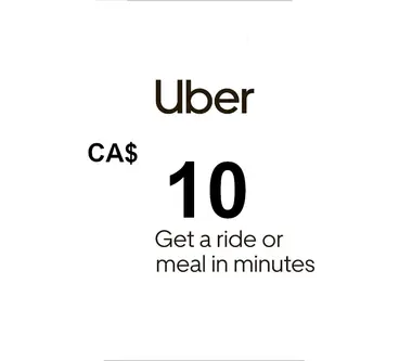 Uber Gift Card 10 CAD