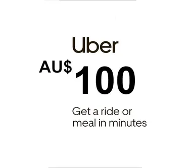 Uber Gift Card 100 AUD - Uber (Australia) Key