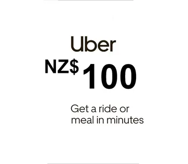 Uber Eats Gift Card 100 NZD - Uber Key NEW ZEALAND - Uber (New Zealand) Key
