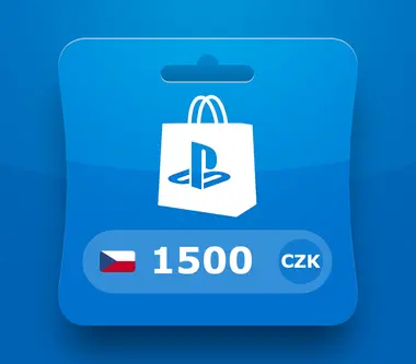 PlayStation Network Gift Card 1500 CZK - PSN Key - CZECH REPUBLIC
