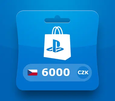 PlayStation Network Gift Card 6000 CZK - PSN Key - CZECH REPUBLIC