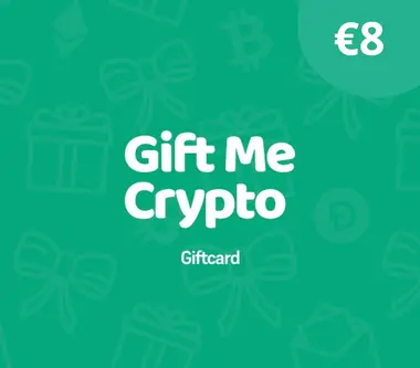 Gift Me Crypto Gift Card 8 EUR - giftmecrypto Key
