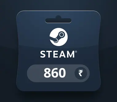 Steam Gift Card 860 INR - - INDIA - Steam (India) Key