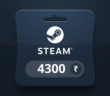 Steam Gift Card 4300 INR - - INDIA - Steam (India) Key