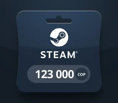 Steam Gift Card 123000 COP - - COLOMBIA - Steam (Colombia) Key
