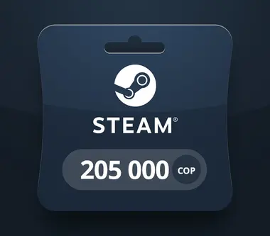 Steam Gift Card 205000 COP - - COLOMBIA - Steam (Colombia) Key