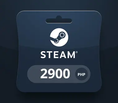 Steam Gift Card 2900 PHP - - PHILIPPINES - Steam (Philippines) Key