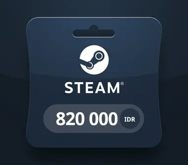 Steam Gift Card 820000 IDR - - INDONESIA - Steam (Indonesia) Key