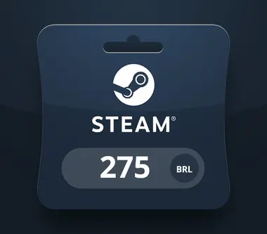 Steam Gift Card 275 BRL - Steam (Brazil) Key