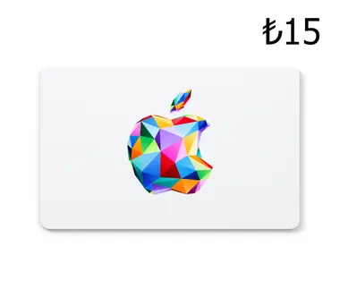 Apple iTunes Gift Card 15 TRY - Apple (Turkey) Key