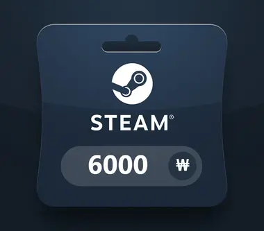 Steam Gift Card 6000 KRW - - SOUTH KOREA - Steam (South Korea) Key
