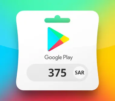 Google Play Gift Card 375 SAR - Google Play Key - SAUDI ARABIA