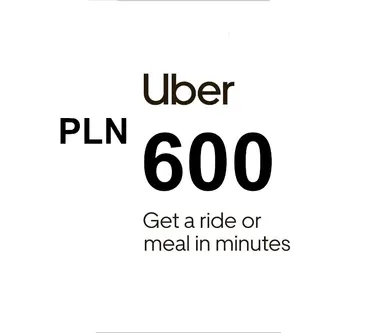Uber Eats Gift Card 600 PLN - Uber (Poland) Key