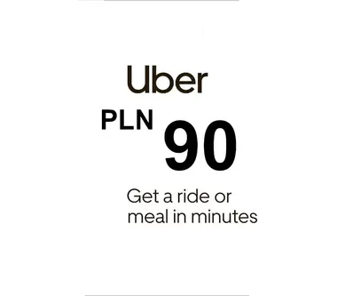 Uber Eats Gift Card 90 PLN - Uber (Poland) Key