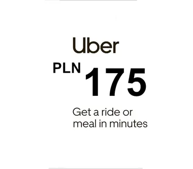 Uber Eats Gift Card 175 PLN - Uber (Poland) Key