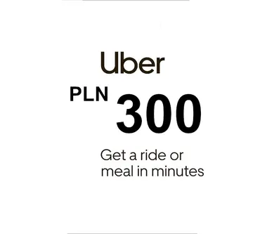 Uber Eats Gift Card 300 PLN - Uber (Poland) Key